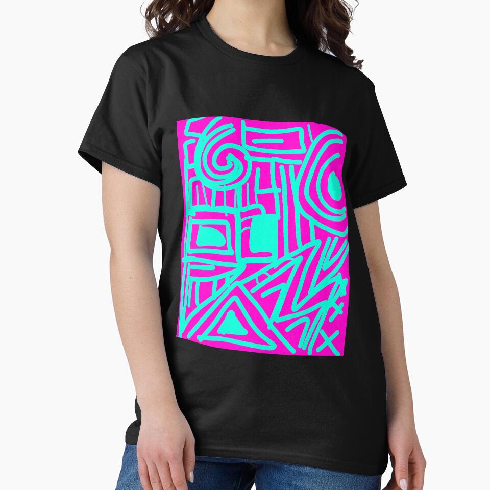 Modern Ethnic Abstract Pattern by UnshieldArt T-Shirts, Hoodie, Sweatshirt | BlankRebels.com (Image 2)