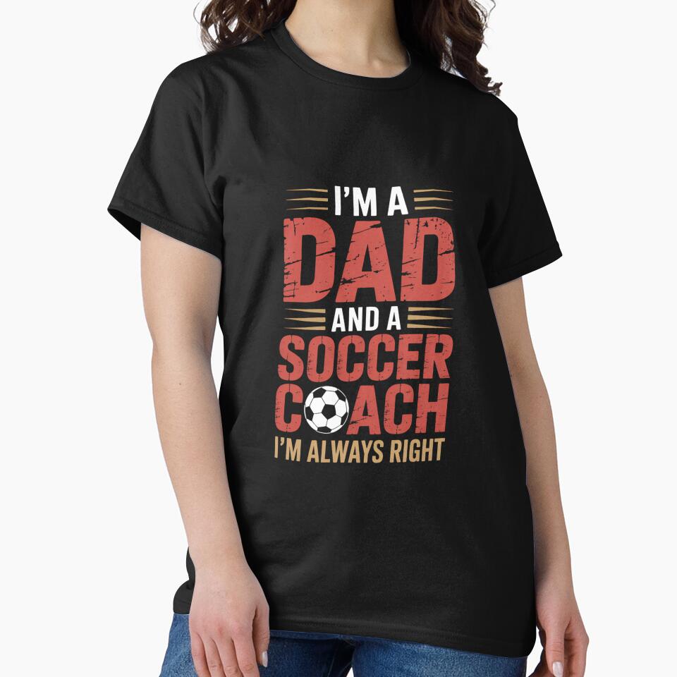 Soccer Coach Fathers Day by cosmicncozyS T-Shirts, Hoodie, Sweatshirt | BlankRebels.com (Image 2)