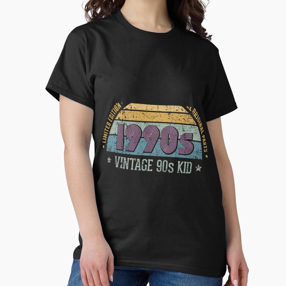 Vintage 90S Kid by ahronmitch4961 T-Shirts, Hoodie, Sweatshirt | BlankRebels.com (Image 2)
