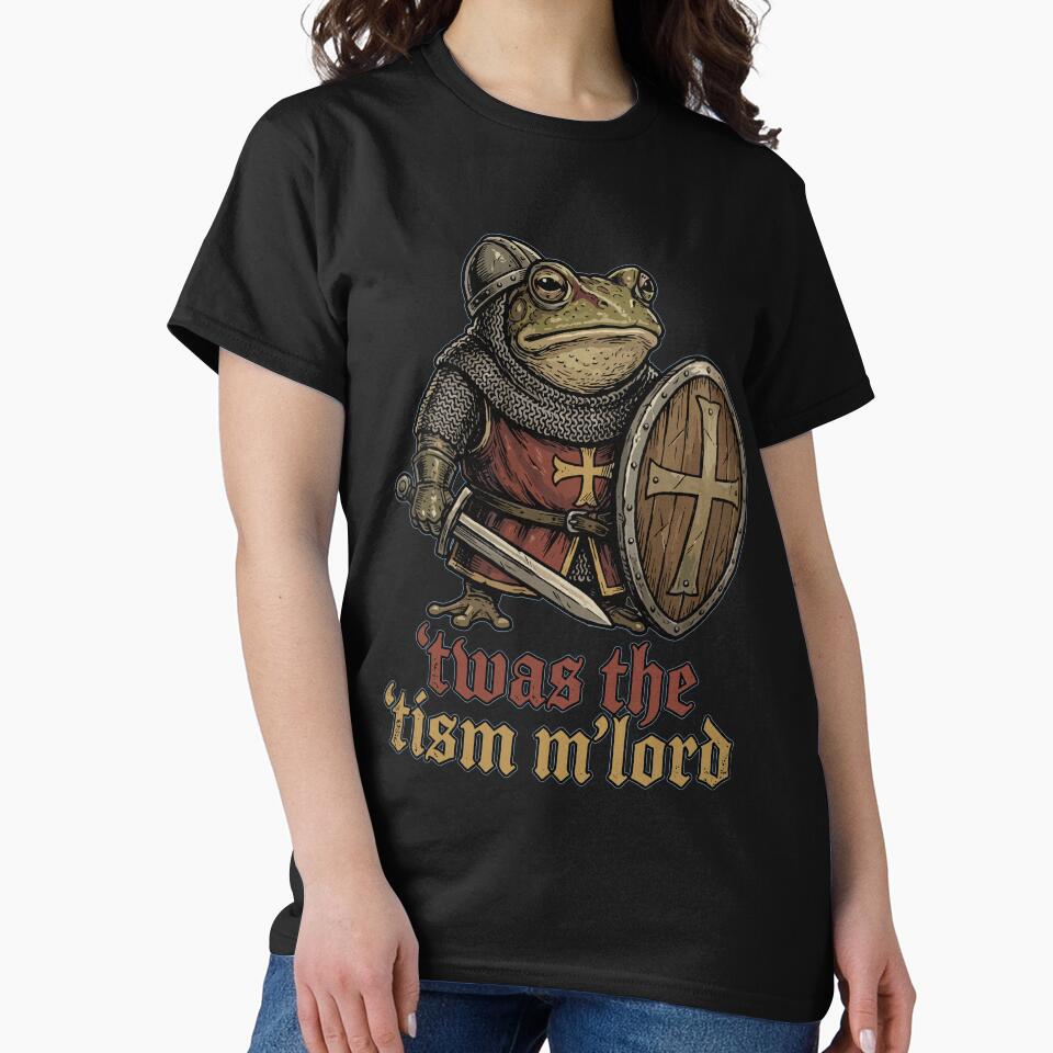 ’Twas the ’Tism, M’Lord | Medieval Frog Knight Meme by maprintee