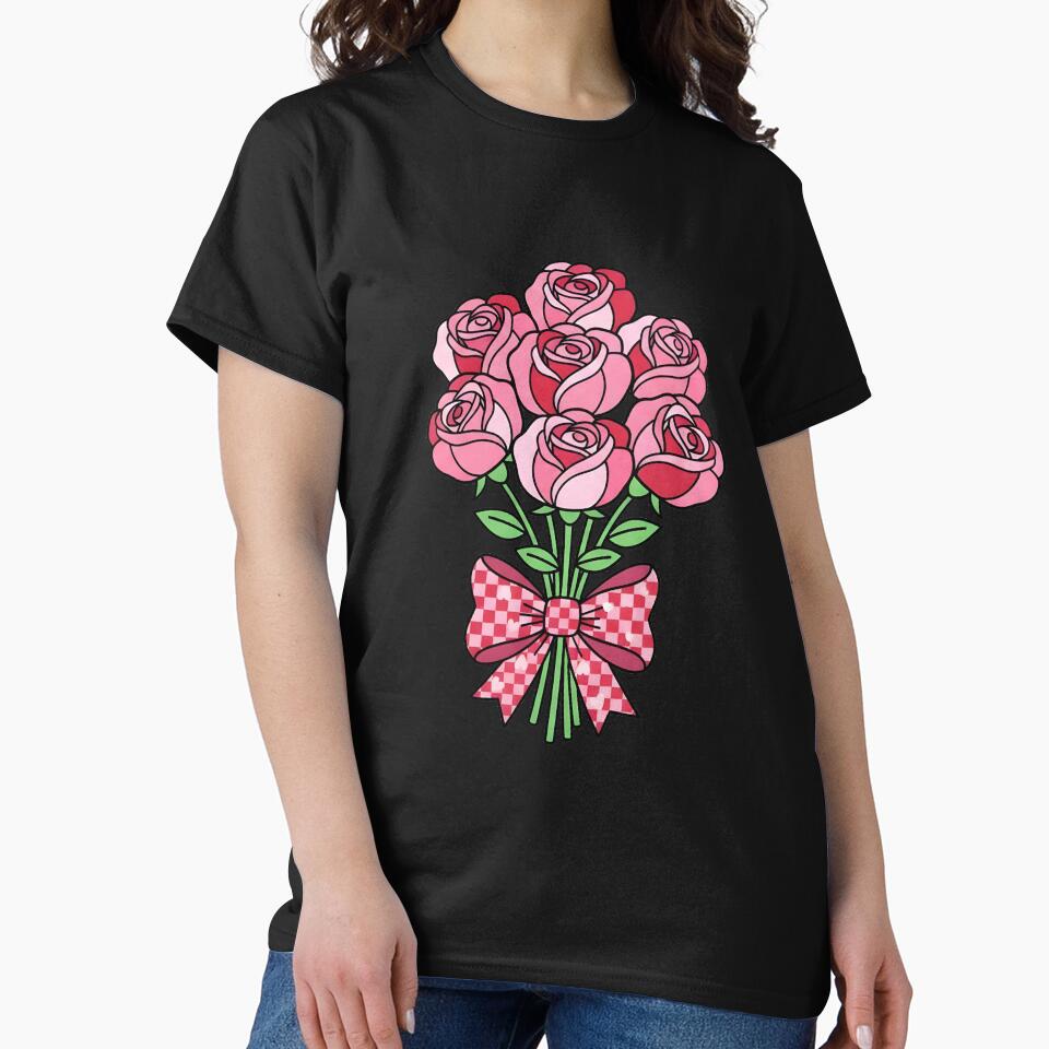 Bouquet Of Roses Floral Valentine Roses by KroghDs T-Shirts, Hoodie, Sweatshirt | BlankRebels.com (Image 2)