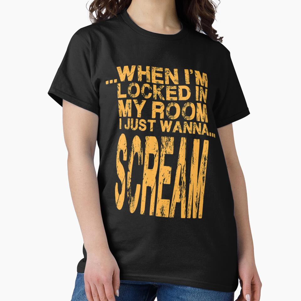 I just wanna scream by DayaEvange T-Shirts, Hoodie, Sweatshirt | BlankRebels.com (Image 2)