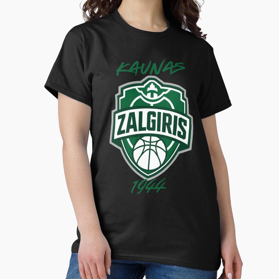 "Zalgiris Kaunas Green Basketball 1944" by SportThreadz T-Shirts, Hoodie, Sweatshirt | BlankRebels.com (Image 2)