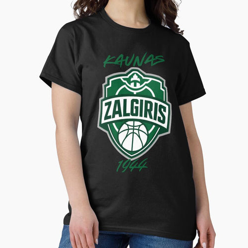 "Zalgiris Kaunas Green Basketball 1944" by SportThreadz T-Shirts, Hoodie, Sweatshirt | BlankRebels.com (Image 2)