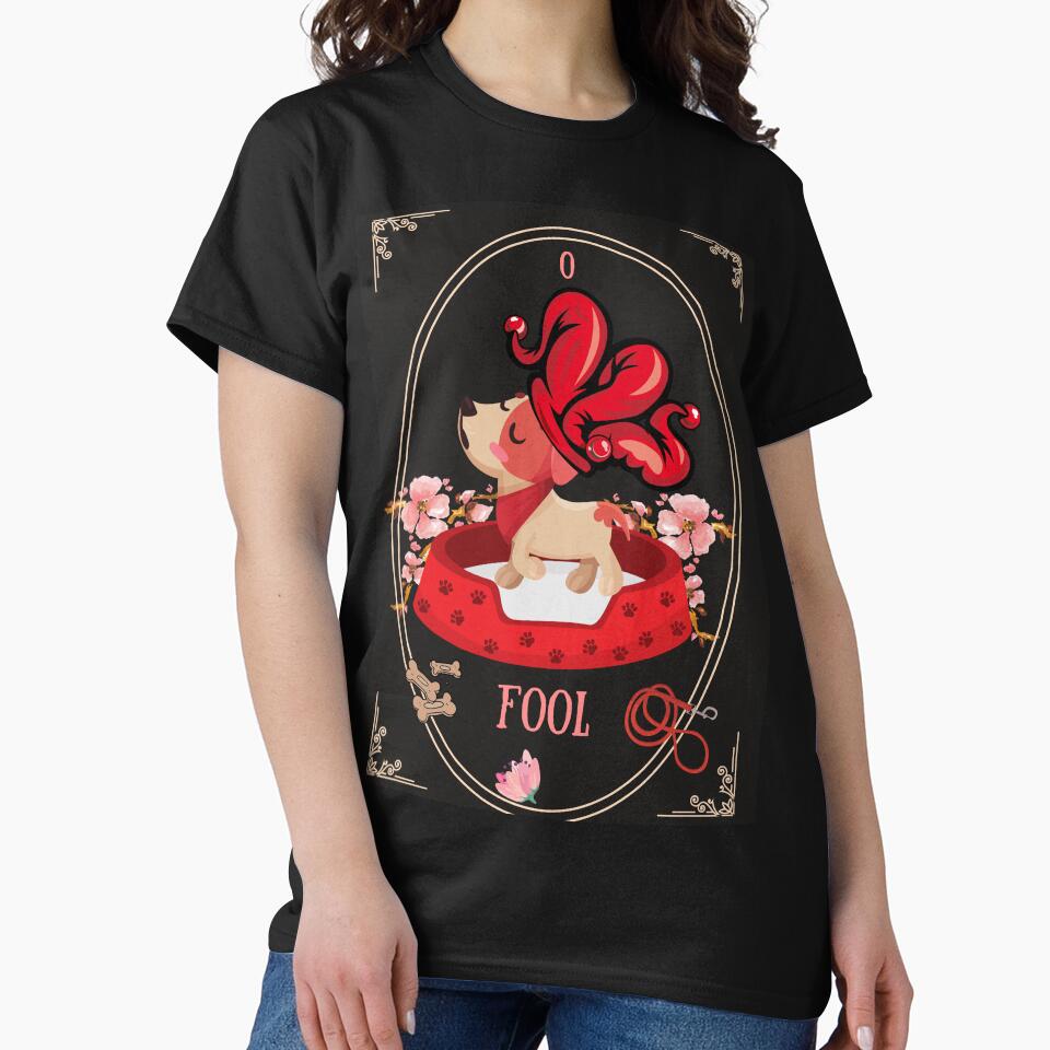 The Fool Tarot Pup by LoudLizzy T-Shirts, Hoodie, Sweatshirt | BlankRebels.com (Image 2)
