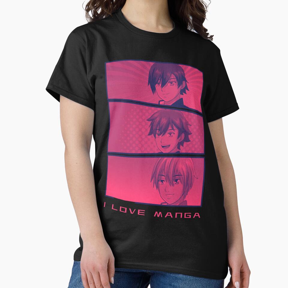 I Love Manga by MotionWaves T-Shirts, Hoodie, Sweatshirt | BlankRebels.com (Image 2)