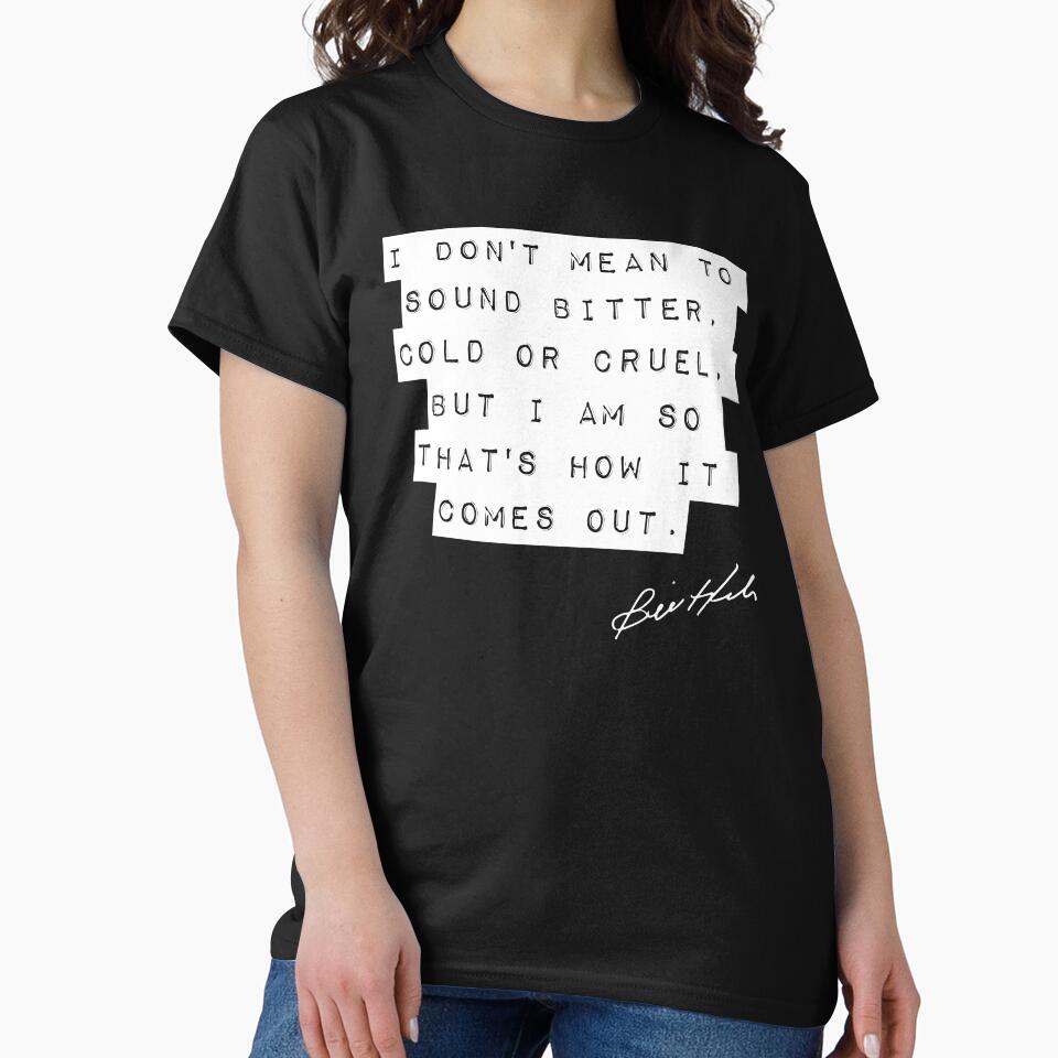 Bill Hicks Quote - Cold & Bitter - 2 by TheGenesisArk