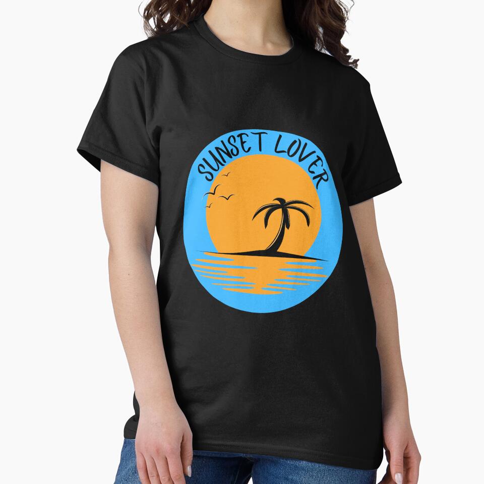 Sunset lover #Vacation by MrJean T-Shirts, Hoodie, Sweatshirt | BlankRebels.com (Image 2)