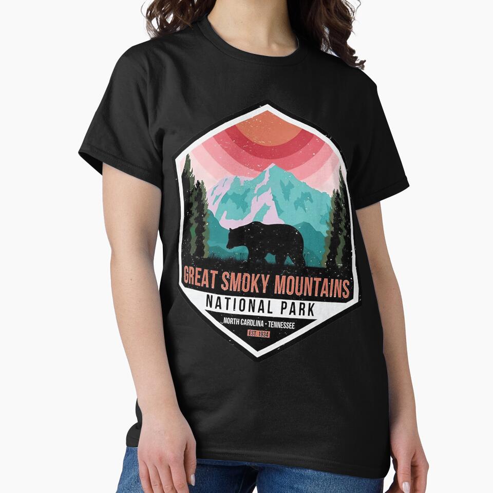 Great Smoky Mountains National by ShanikaTutson T-Shirts, Hoodie, Sweatshirt | BlankRebels.com (Image 2)