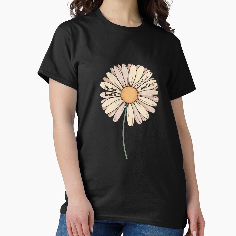 Mental Health Matters Minimal by Shop9999 T-Shirts, Hoodie, Sweatshirt | BlankRebels.com (Image 2)