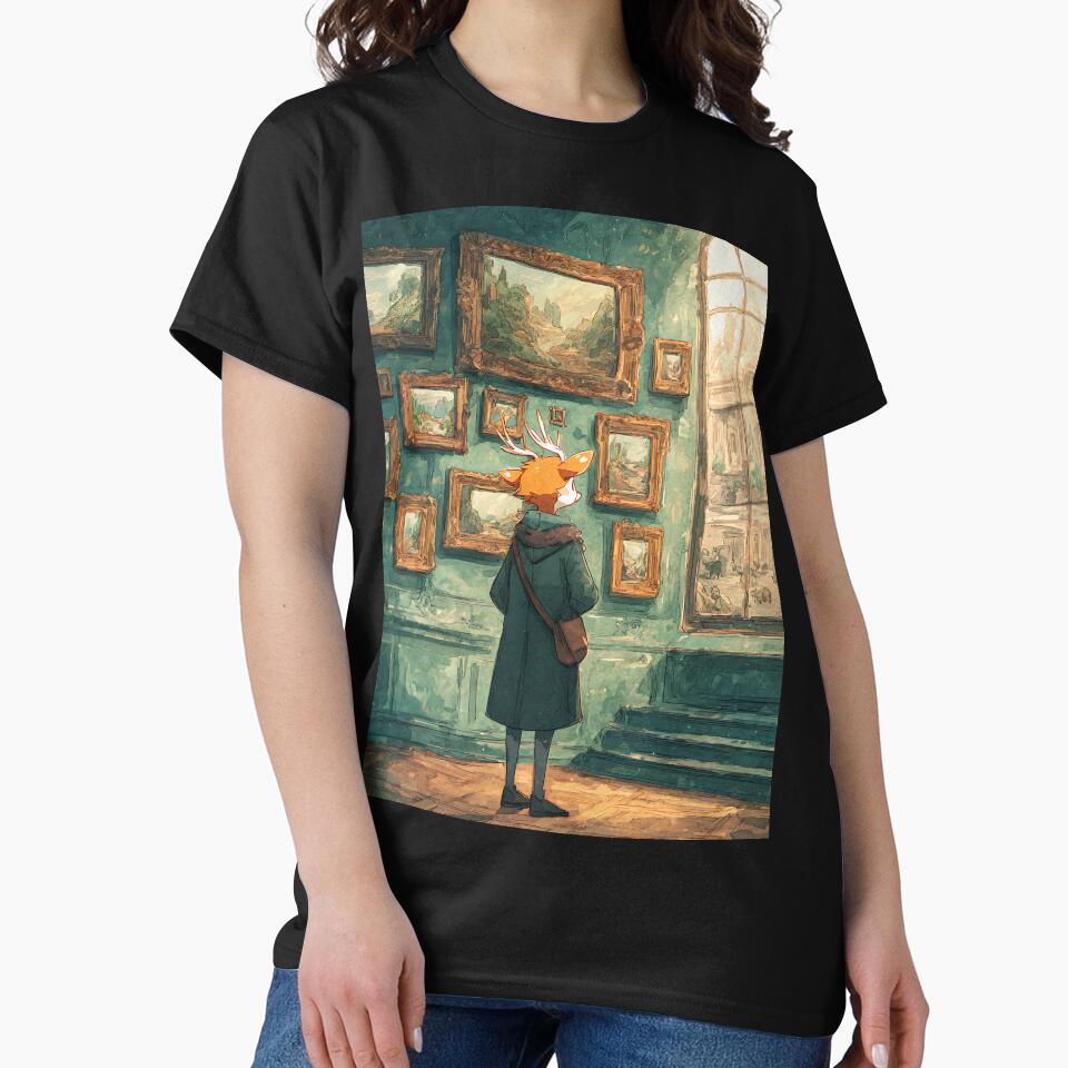 Light Academia Art: Fawn's Art History by bapupa T-Shirts, Hoodie, Sweatshirt | BlankRebels.com (Image 2)