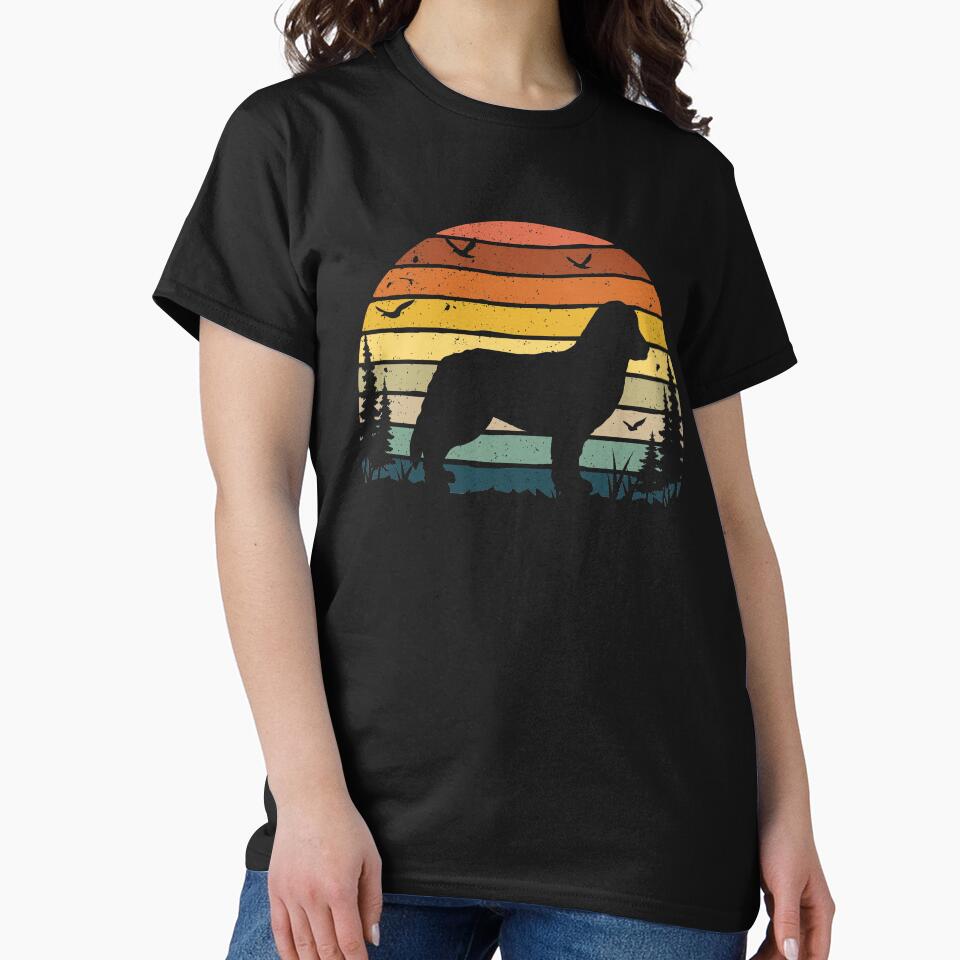 Bernese Mountain Dog Retro Vintage by rafaeltto T-Shirts, Hoodie, Sweatshirt | BlankRebels.com (Image 2)