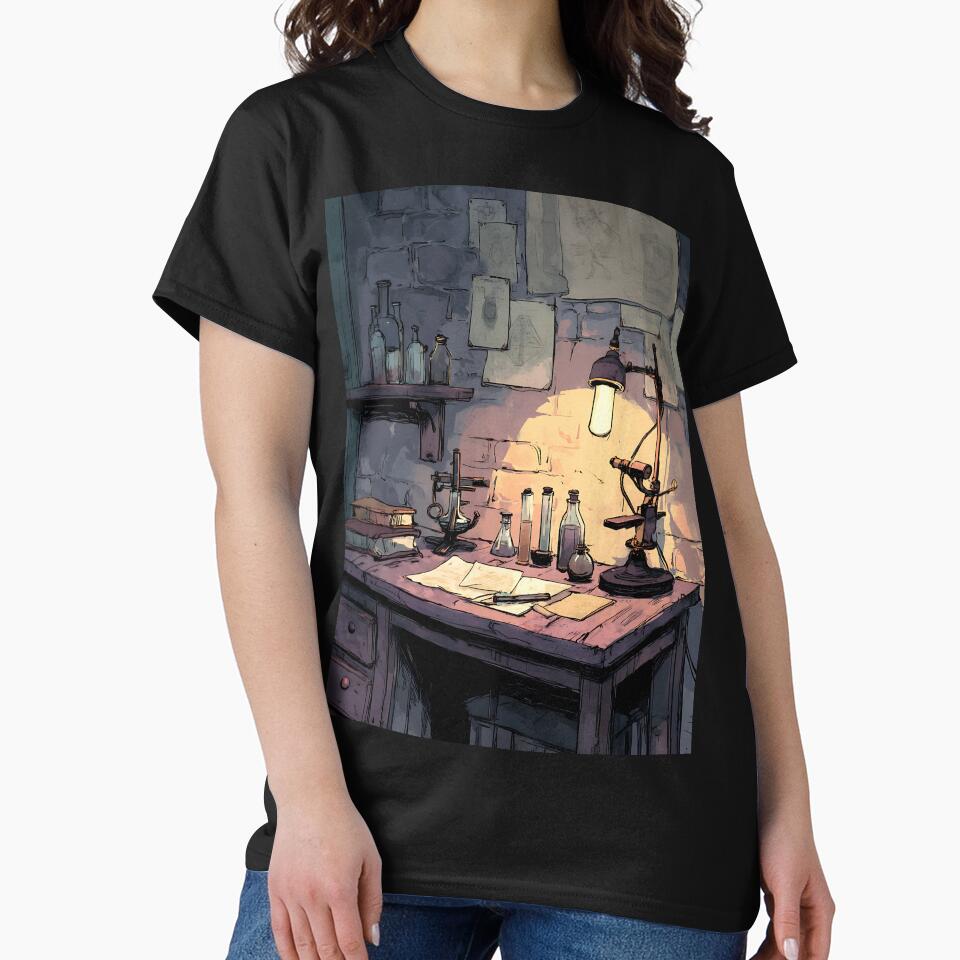 Dark Academia: Scientific Drawings by bapupa T-Shirts, Hoodie, Sweatshirt | BlankRebels.com (Image 2)