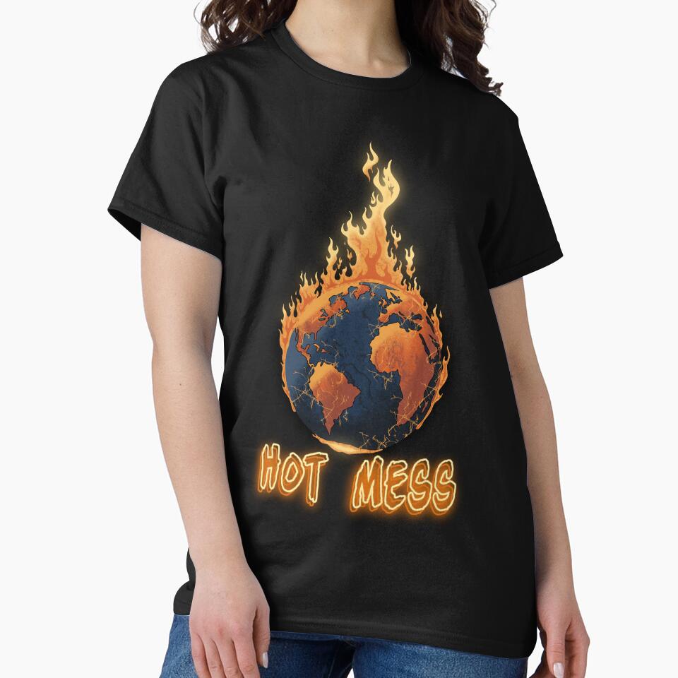 HOT MESS by sabrinoir T-Shirts, Hoodie, Sweatshirt | BlankRebels.com (Image 2)