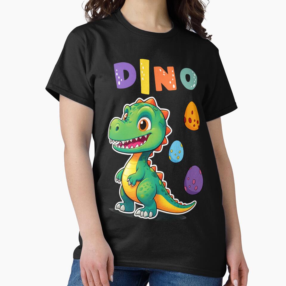 dinosaur with dinosaur eggs by KIDS-PRINTS T-Shirts, Hoodie, Sweatshirt | BlankRebels.com (Image 2)