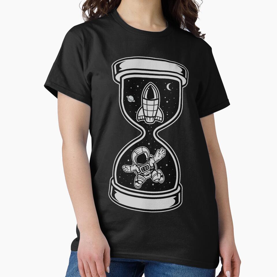 Astronaut Time - Funny Outer Space Lovers by Desteroids T-Shirts, Hoodie, Sweatshirt | BlankRebels.com (Image 2)