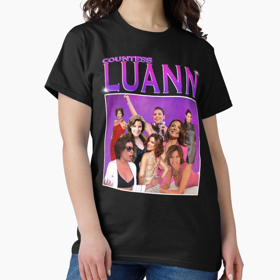 Countess Luann - Retro Design by ConanDoodles T-Shirts, Hoodie, Sweatshirt | BlankRebels.com (Image 2)