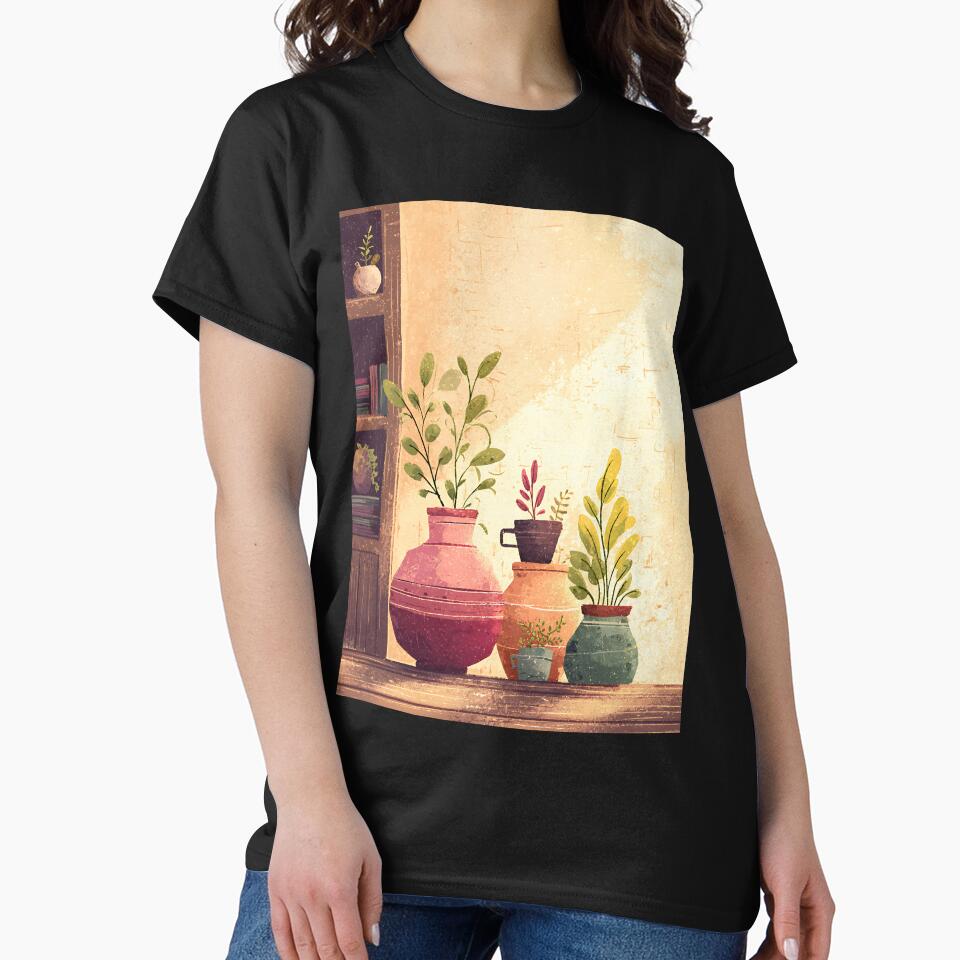 Handmade Cottagecore Ceramic Pots Art by bapupa T-Shirts, Hoodie, Sweatshirt | BlankRebels.com (Image 2)