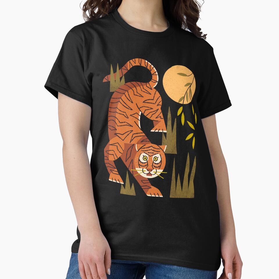 Tiger Moon by Renea L Thull T-Shirts, Hoodie, Sweatshirt | BlankRebels.com (Image 2)