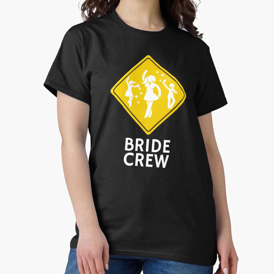 Bride Crew Bridesmaid Bachelorette Party by Oval Shop T-Shirts, Hoodie, Sweatshirt | BlankRebels.com (Image 2)