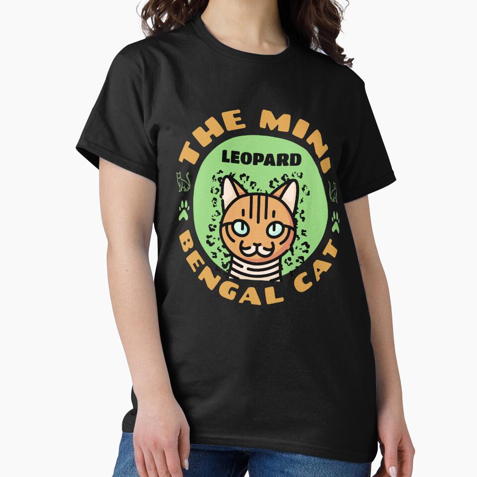 The Mini Leopard Bengal Cat by Ninety9Secrets T-Shirts, Hoodie, Sweatshirt | BlankRebels.com (Image 2)