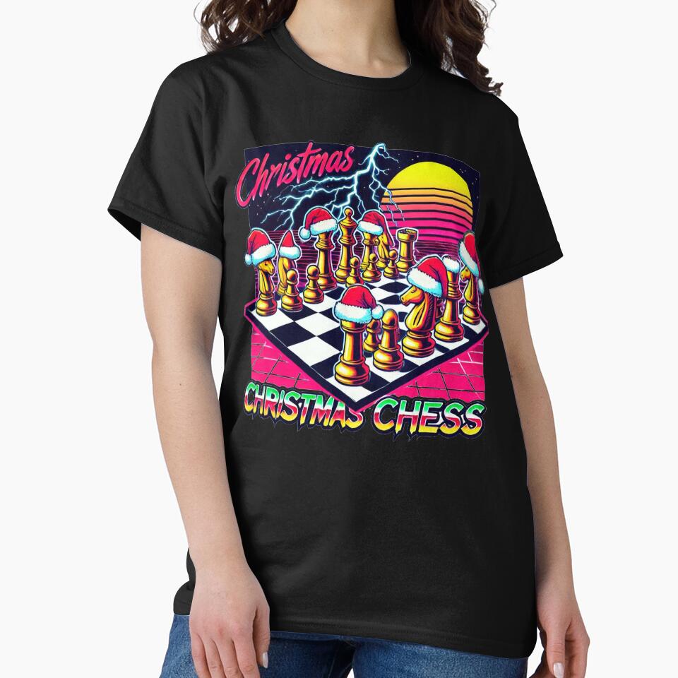 Christmas Chess by vectcd T-Shirts, Hoodie, Sweatshirt | BlankRebels.com (Image 2)