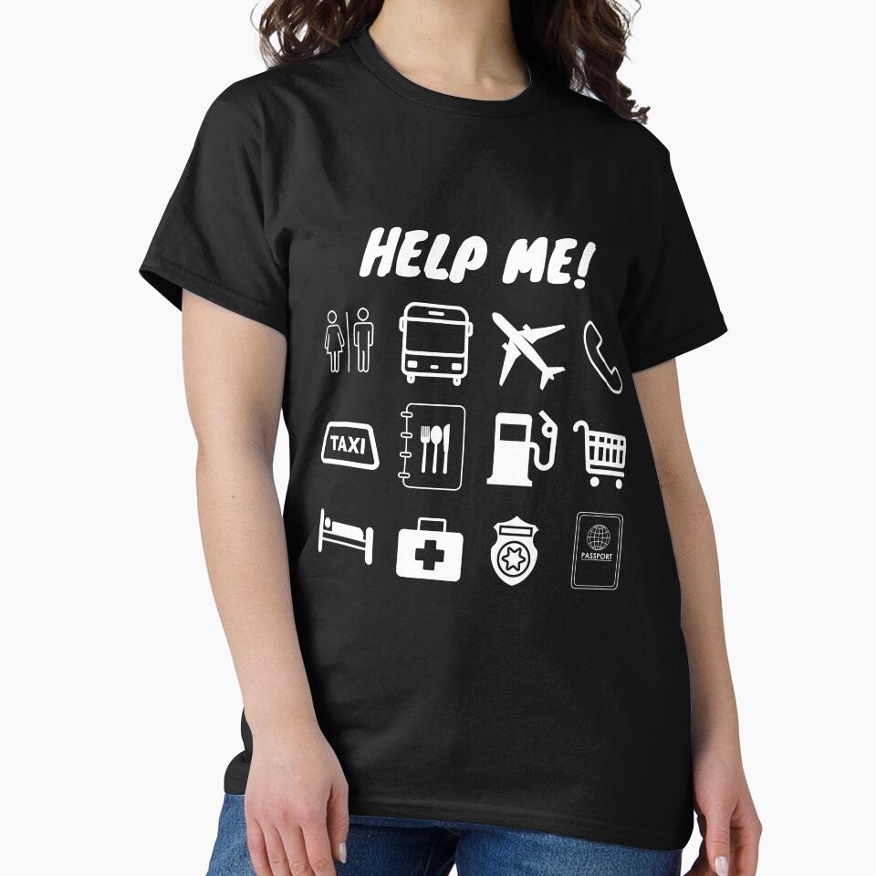 Help Me Travel by LuMarks T-Shirts, Hoodie, Sweatshirt | BlankRebels.com (Image 2)