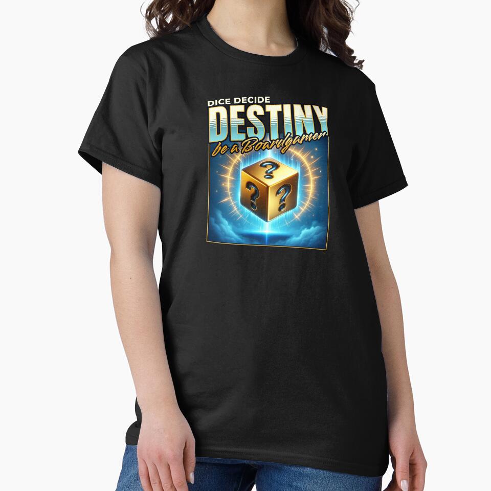 Boardgames - Dice Decide Destiny by strokli T-Shirts, Hoodie, Sweatshirt | BlankRebels.com (Image 2)