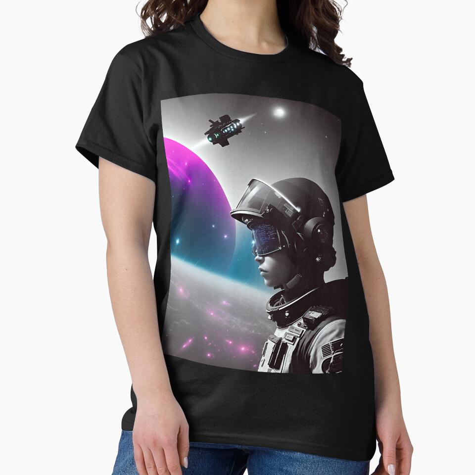 Space Punk No.3 by bobbi-gyre T-Shirts, Hoodie, Sweatshirt | BlankRebels.com (Image 2)