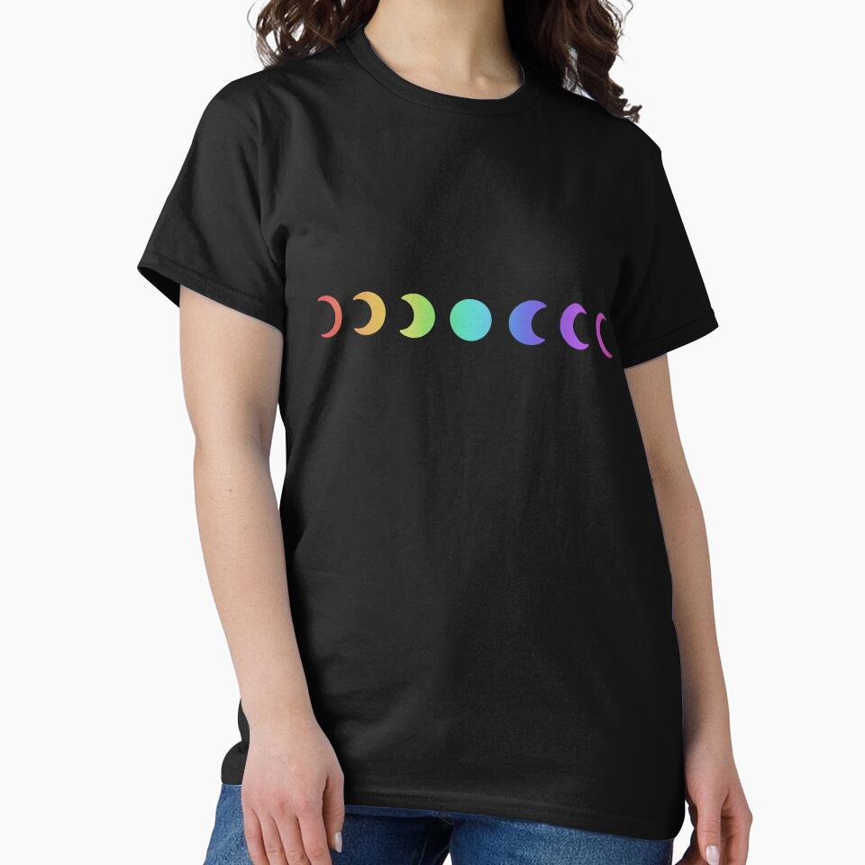 Moon phase rainbow by secretmagic T-Shirts, Hoodie, Sweatshirt | BlankRebels.com (Image 2)