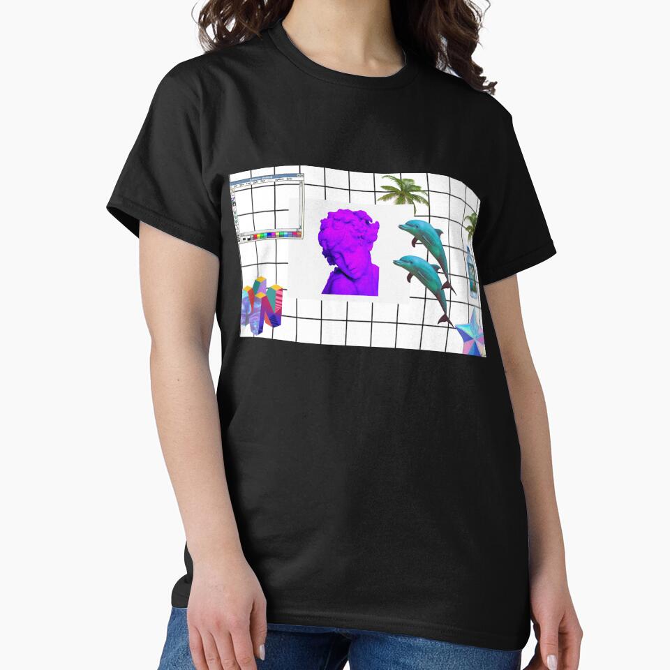 VaporWave Art by kayxos T-Shirts, Hoodie, Sweatshirt | BlankRebels.com (Image 2)