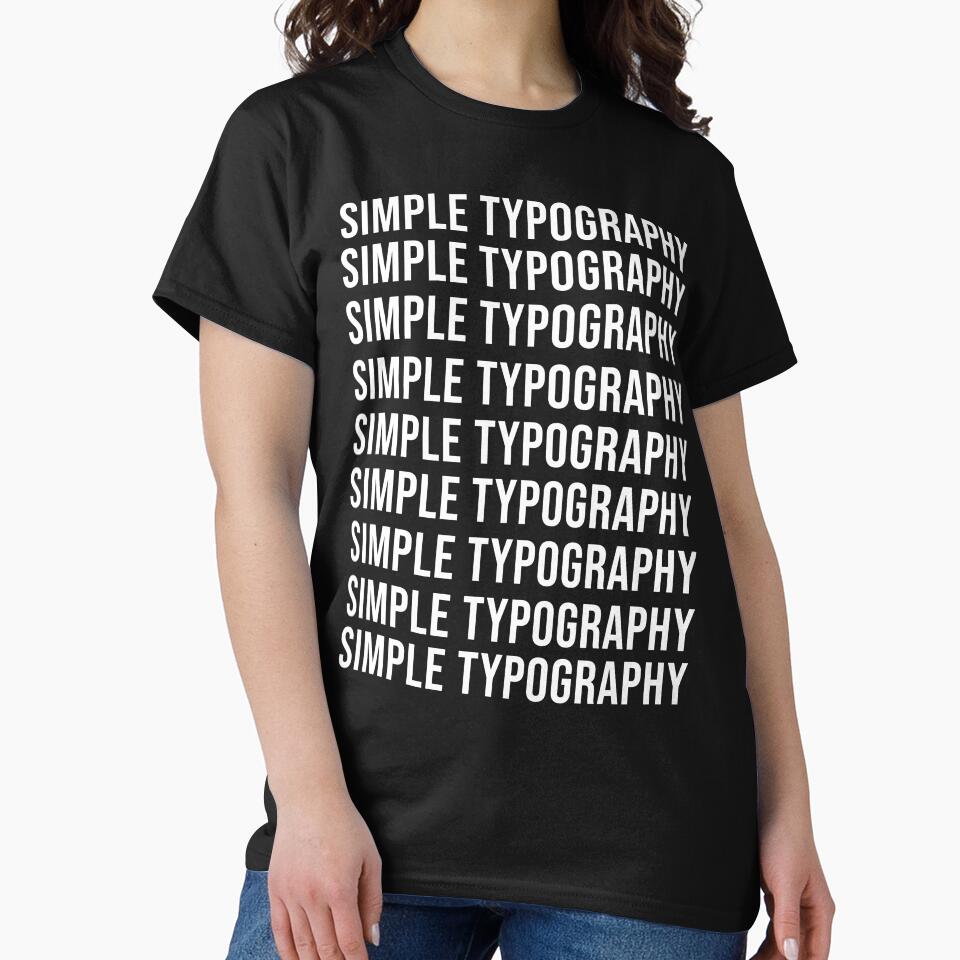 simple typography by AsKartongs T-Shirts, Hoodie, Sweatshirt | BlankRebels.com (Image 2)