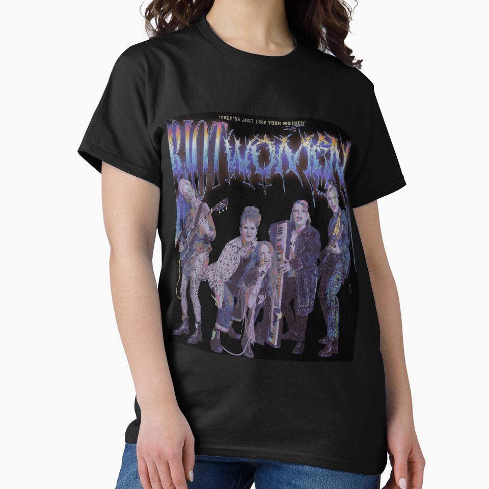 Riot Women Vintage Print by annanich T-Shirts, Hoodie, Sweatshirt | BlankRebels.com (Image 2)
