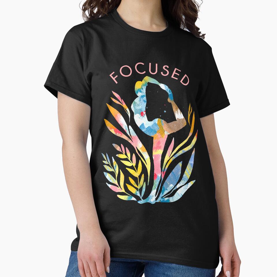 Yoga: Focused by Zmunki T-Shirts, Hoodie, Sweatshirt | BlankRebels.com (Image 2)