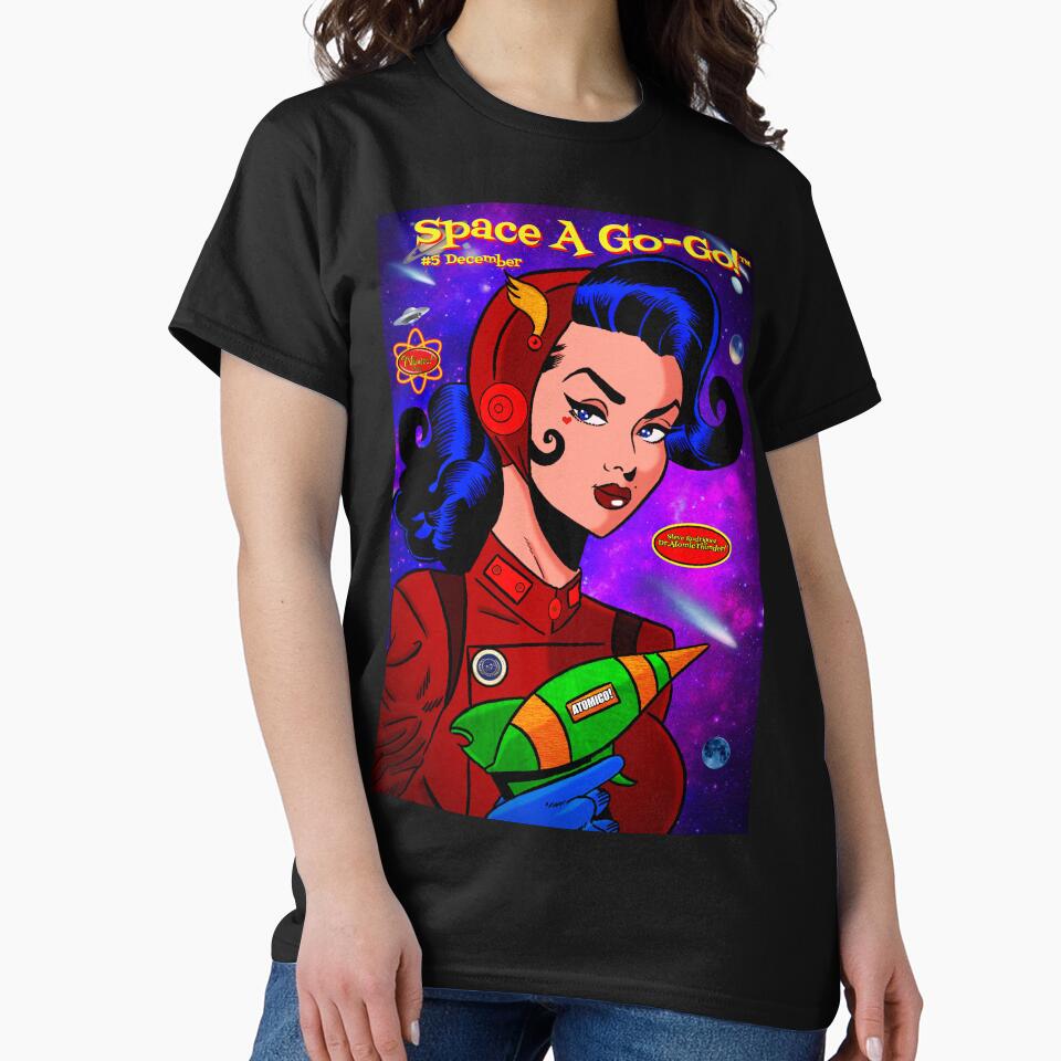 SPACE A GO-GO™5 by DrAtomicThunder T-Shirts, Hoodie, Sweatshirt | BlankRebels.com (Image 2)