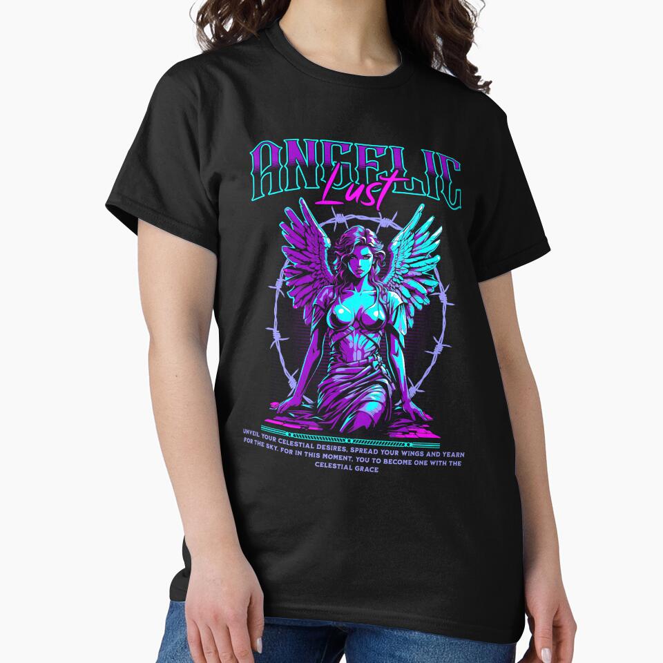 Angelic Lust Neon Hoodie by TheInnerIndigo T-Shirts, Sweatshirt | BlankRebels.com (Image 2)