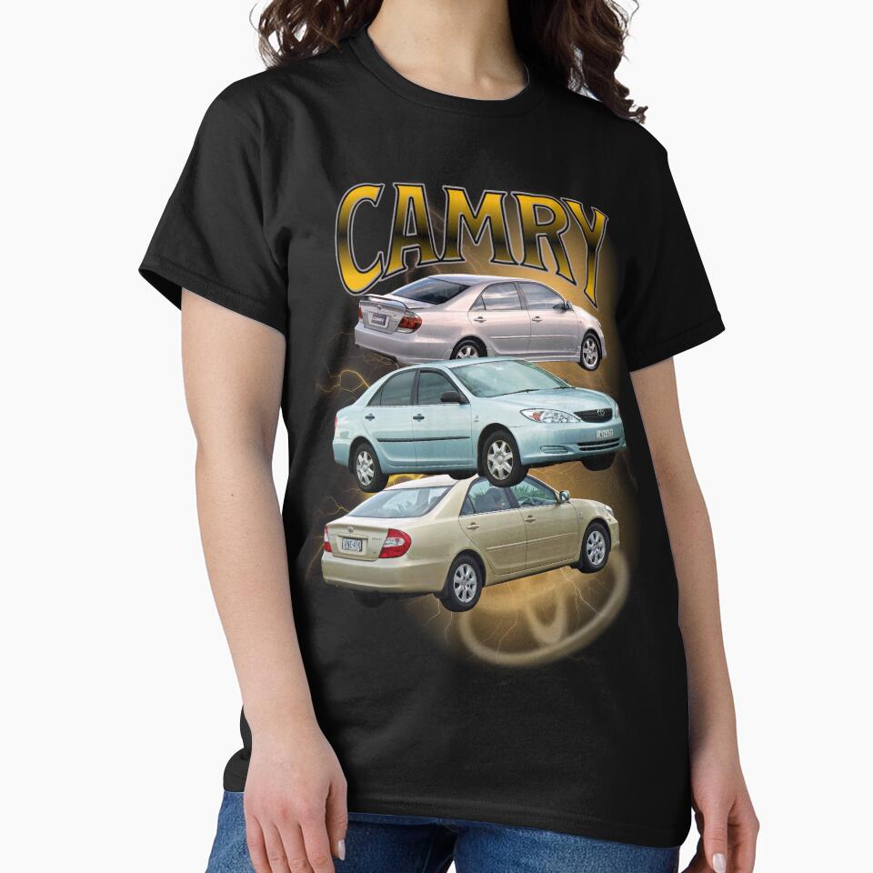 Toyota Camry XV30 Vintage Design by car-cartoons T-Shirts, Hoodie, Sweatshirt | BlankRebels.com (Image 2)