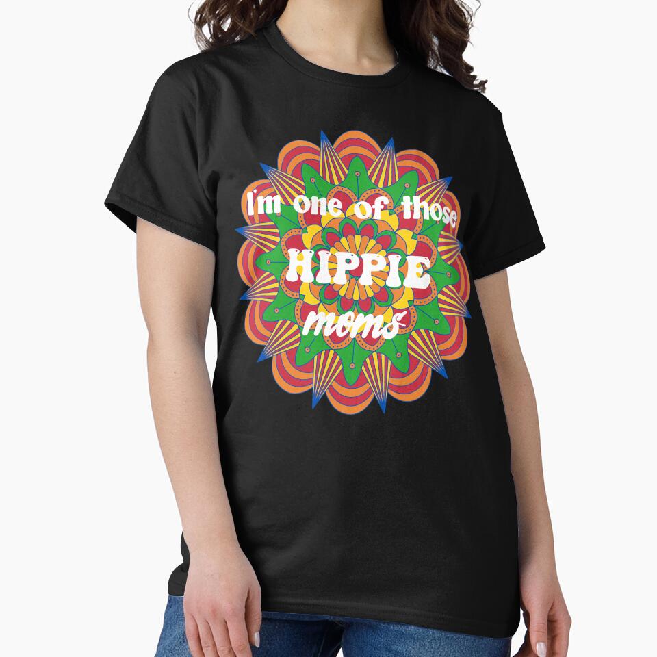 Hippie Mom Mandala by Natasha Rolfe T-Shirts, Hoodie, Sweatshirt | BlankRebels.com (Image 2)