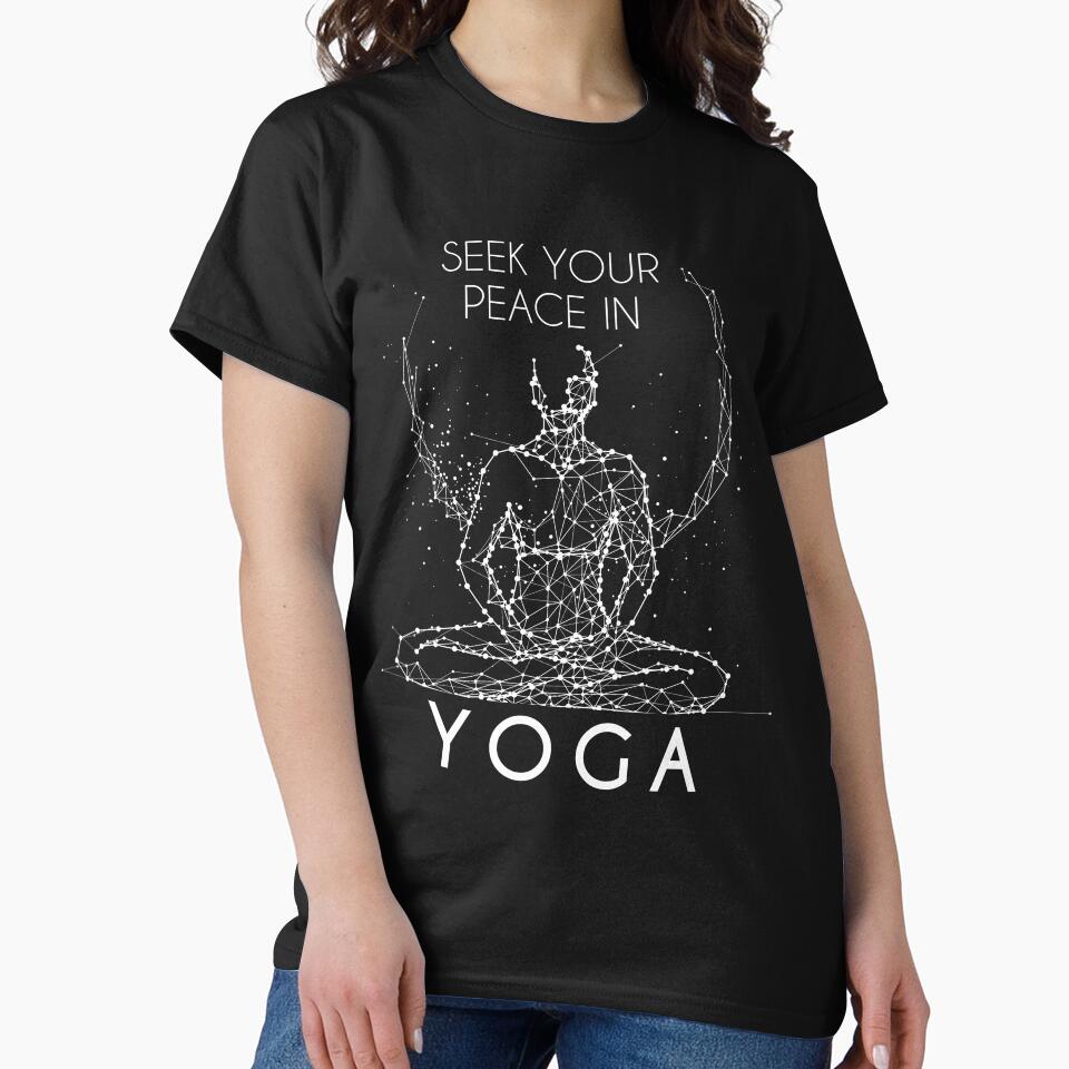 Seek Your Peace Yoga T-Shirts, Hoodie, Sweatshirt