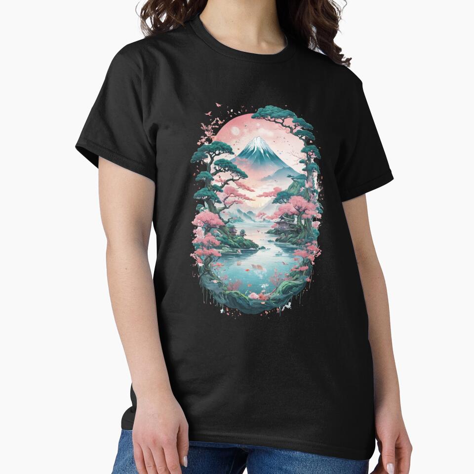 Pastel Nature In Japanese Style by Itsheartshop T-Shirts, Hoodie, Sweatshirt | BlankRebels.com (Image 2)