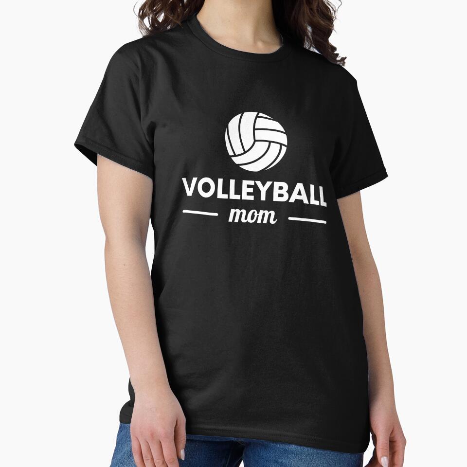 Livin That Volleyball Mom Life, Volleyball Mom, Volleyball Mama, Sports Mom Life by singRsong T-Shirts, Hoodie,... (Image 2)