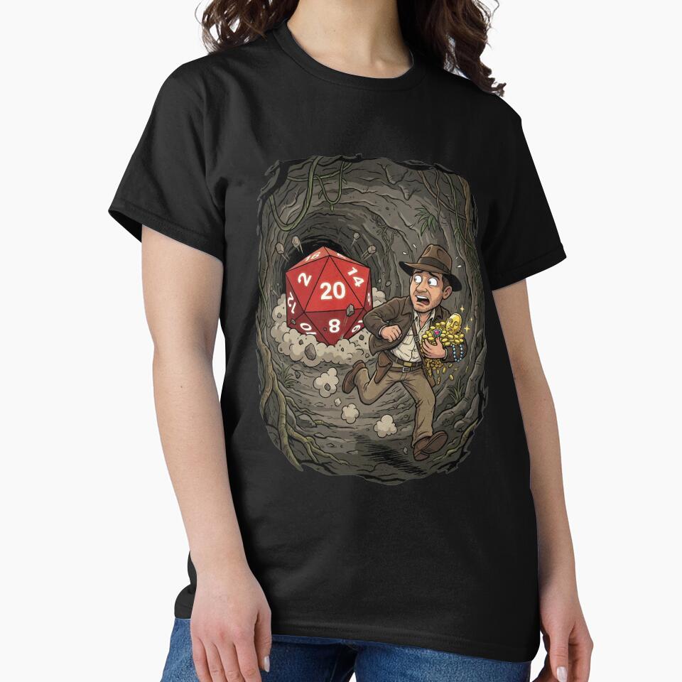 Funny RPG Gamer Adventure Dice Escape Art by Fenay Designs T-Shirts, Hoodie, Sweatshirt | BlankRebels.com (Image 2)
