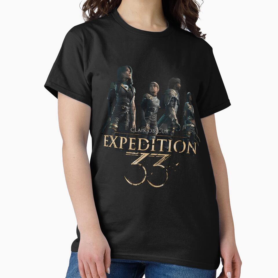 Clair Obscur Expedition 33 Squad Party Gamer Team Fan Art by serqeydoomunf T-Shirts, Hoodie, Sweatshirt (Image 2)