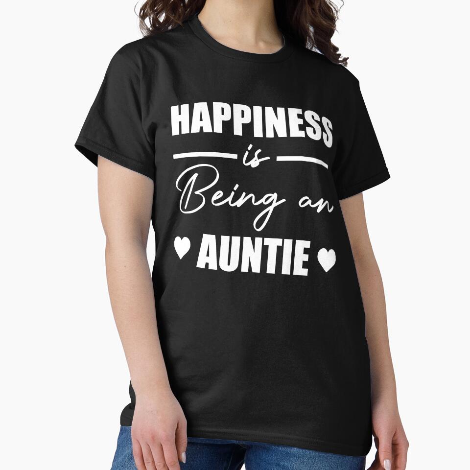 Happiness Is Being an Auntie by Wisequist T-Shirts, Hoodie, Sweatshirt | BlankRebels.com (Image 2)