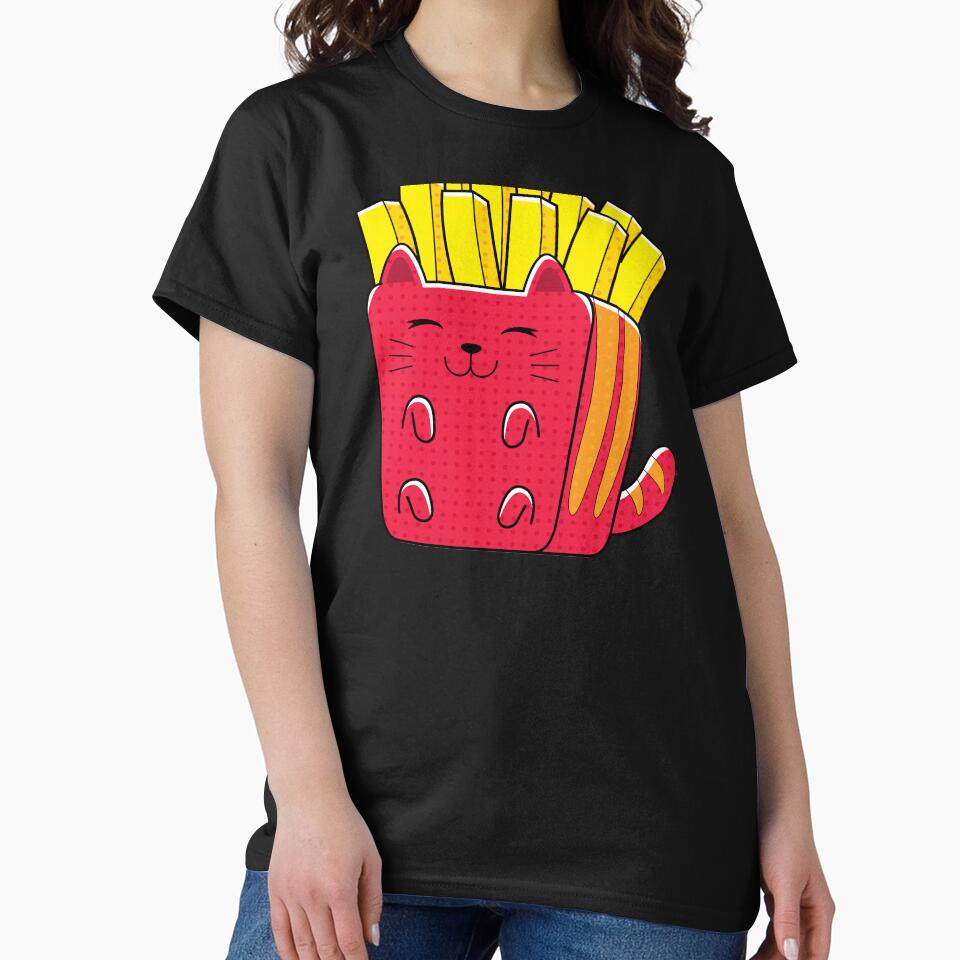 Yummy Kawaii Cat Chips by PosterpartyCo T-Shirts, Hoodie, Sweatshirt | BlankRebels.com (Image 2)