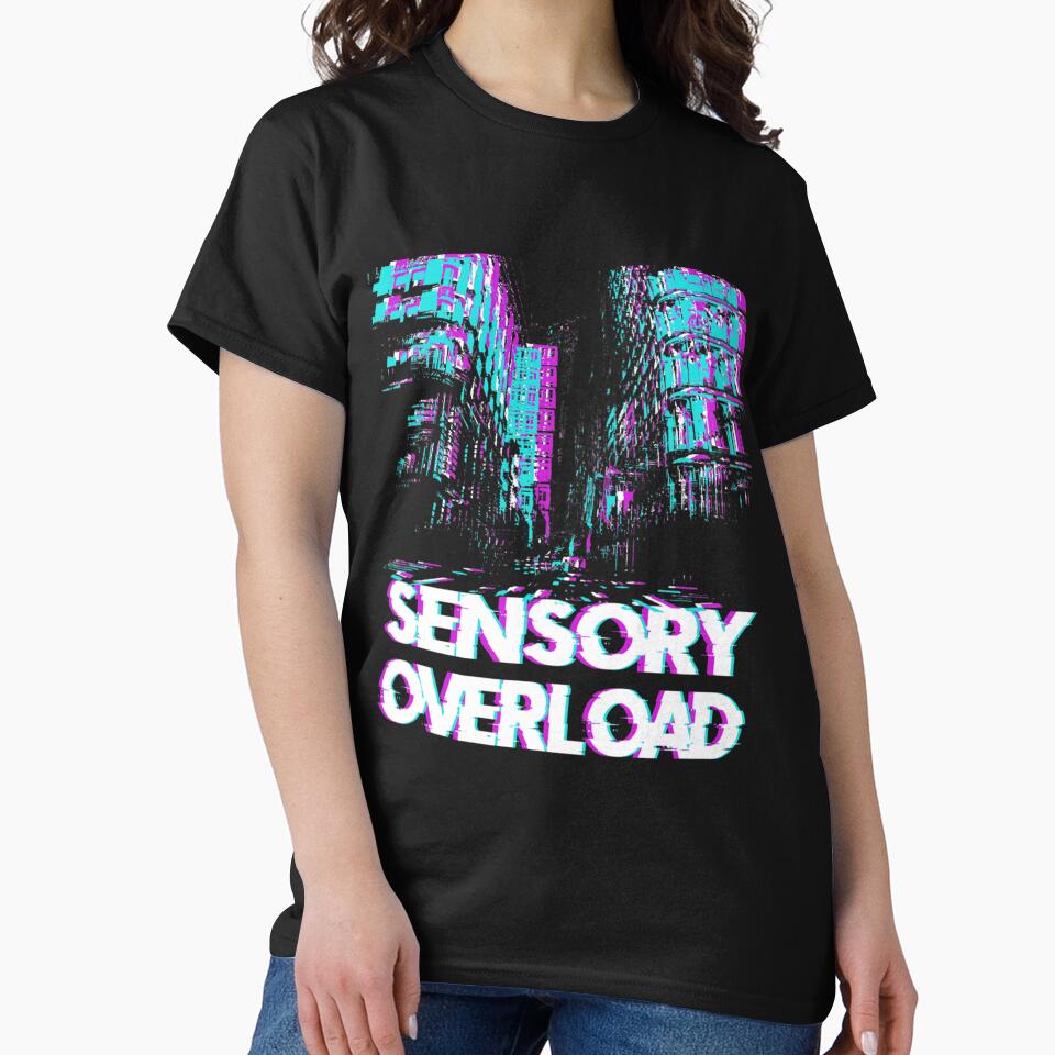 sensory overload autism design by hoiurara T-Shirts, Hoodie, Sweatshirt | BlankRebels.com (Image 2)