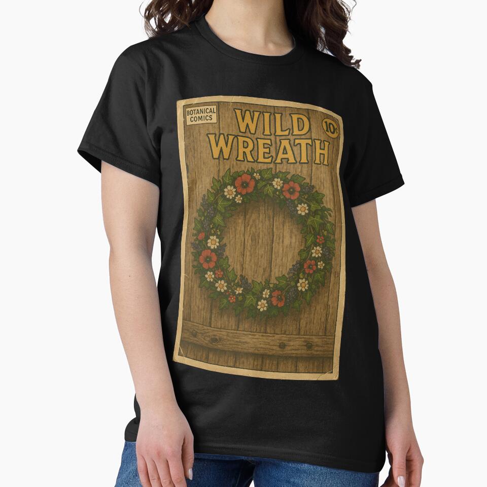 Botanical Bohemian: Wild Wreath by bapupa T-Shirts, Hoodie, Sweatshirt | BlankRebels.com (Image 2)