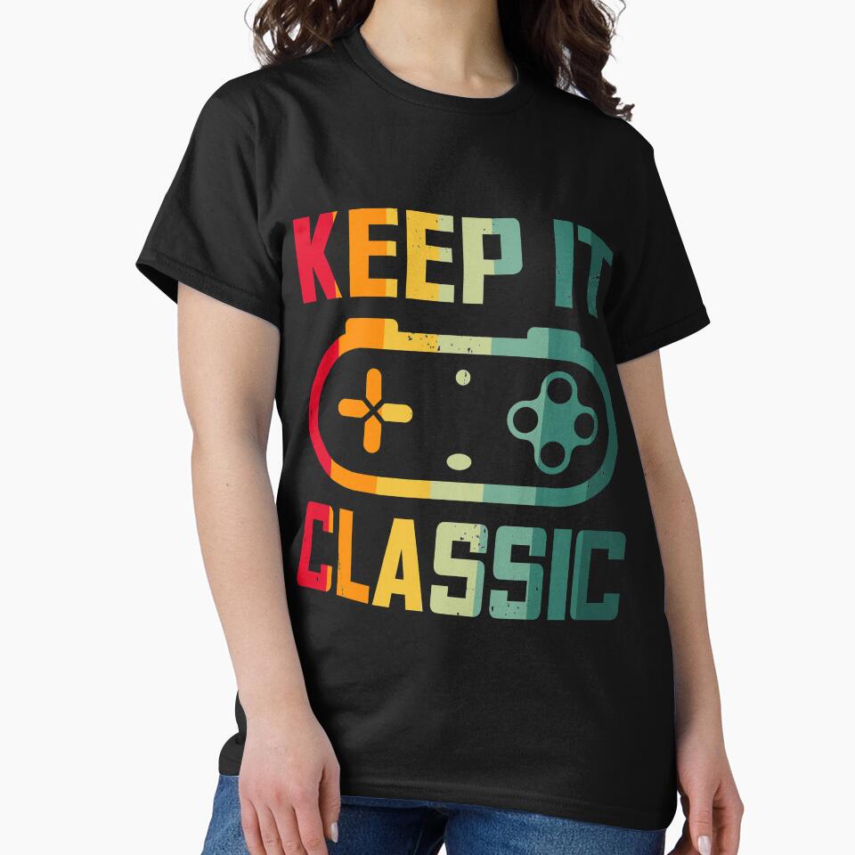 Classic videogame controller retro gaming by Hypershirty T-Shirts, Hoodie, Sweatshirt | BlankRebels.com (Image 2)