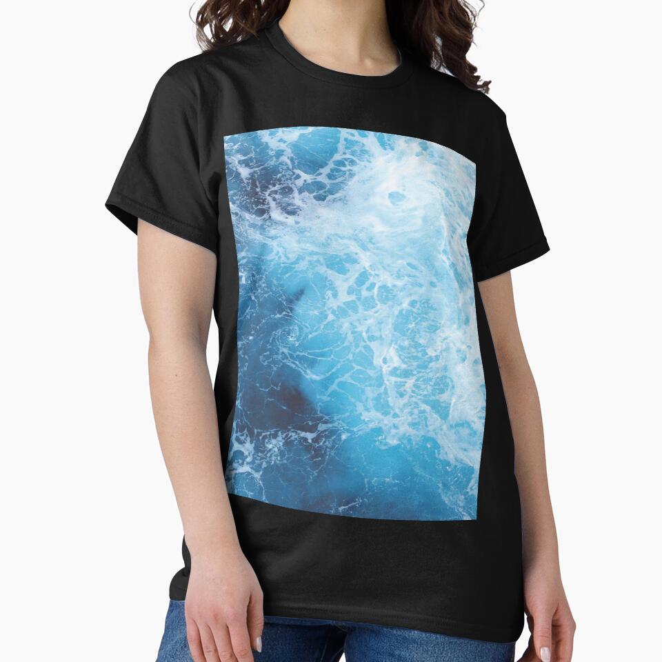 Dreamy Ocean Waves by stuff-n-stuff T-Shirts, Hoodie, Sweatshirt | BlankRebels.com (Image 2)