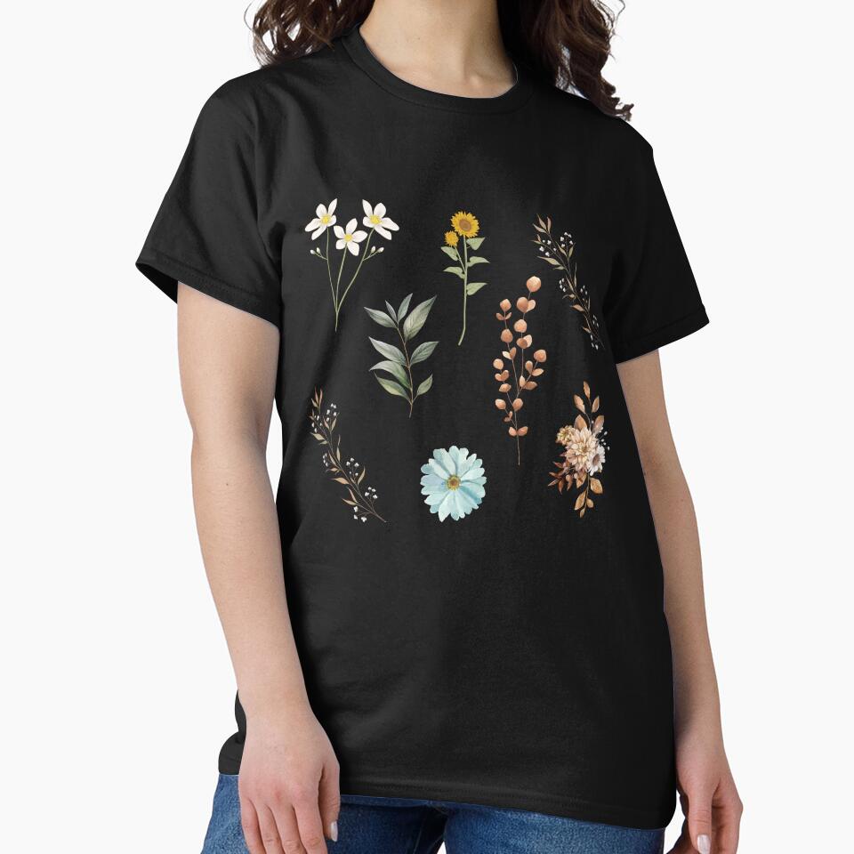 Aesthetic Flowers specialy for Journal by koolCollective T-Shirts, Hoodie, Sweatshirt | BlankRebels.com (Image 2)